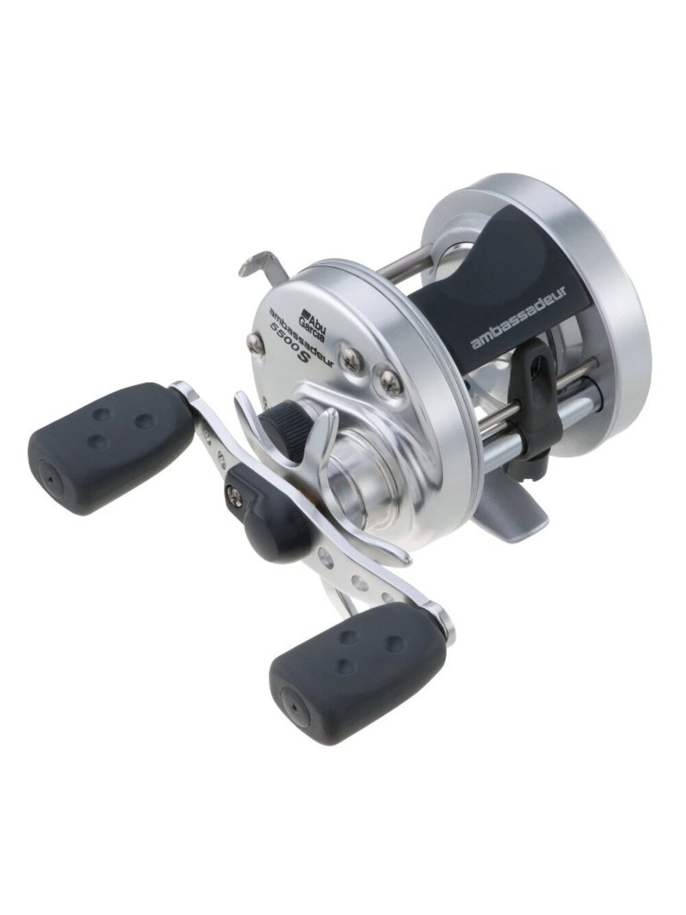 Abu Garcia AMBS-5500 Ambassadeur S Round Bait Cast Reel, RH, 2BB, 5.1:1 NEW